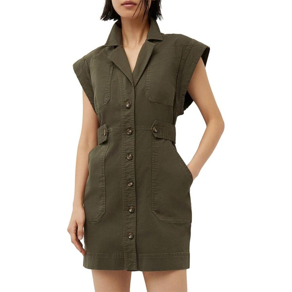 Veronica Beard Jax dress Olive Green